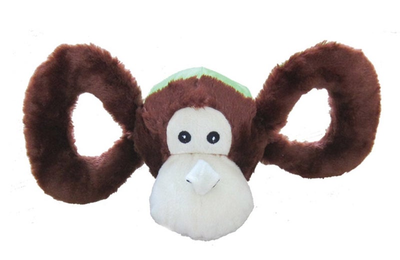 Jolly Pets Jolly TugaMal Monkey TugSqueak Toy Large - Image 2