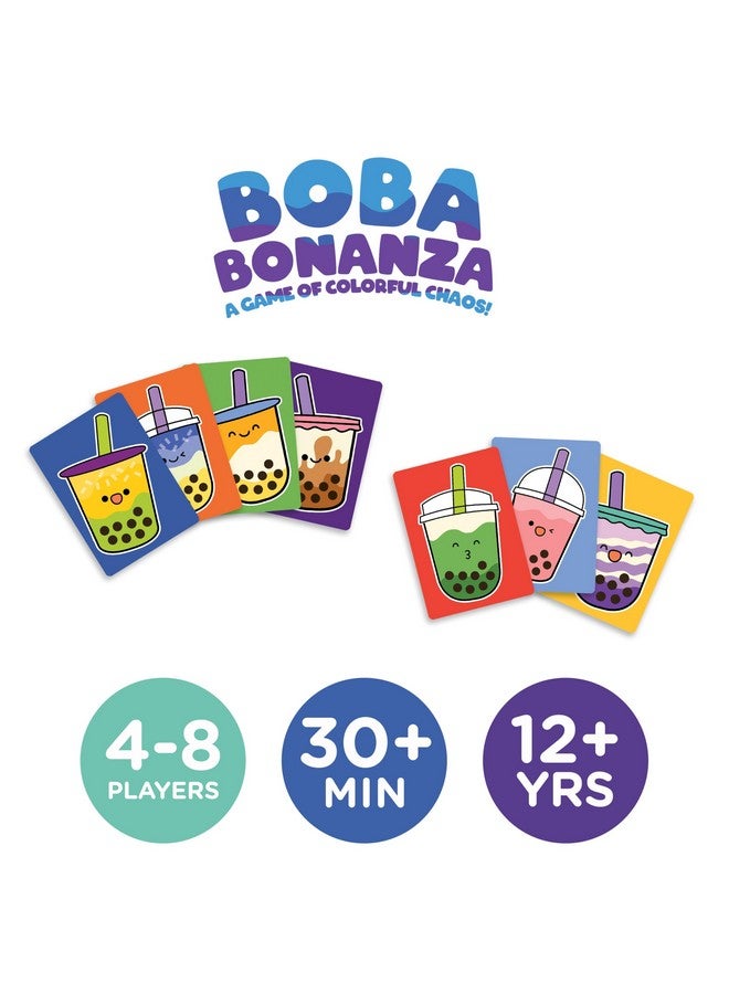 Aquarius Boba Bonanza Card Game - Boba Bonanza Card Game - Great Family Fun - Ages 6+ - Officially Licensed for Fun - Boba Bonanza - Merchandise & Collectibles - Image 2