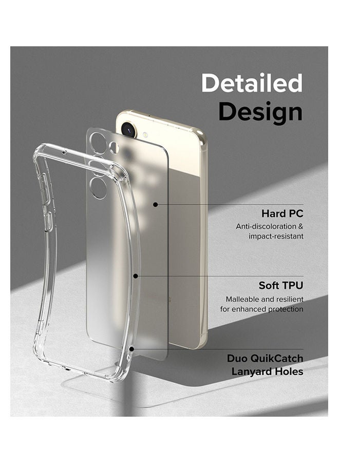 رينجك أغطية سلسلة Fusion لهاتف Samsung Galaxy S23 (2023) غطاء هاتف ممتص الصدمات من مادة TPU شفافة ورفيعة وخلفية صلبة - شفاف شفاف - Image 5