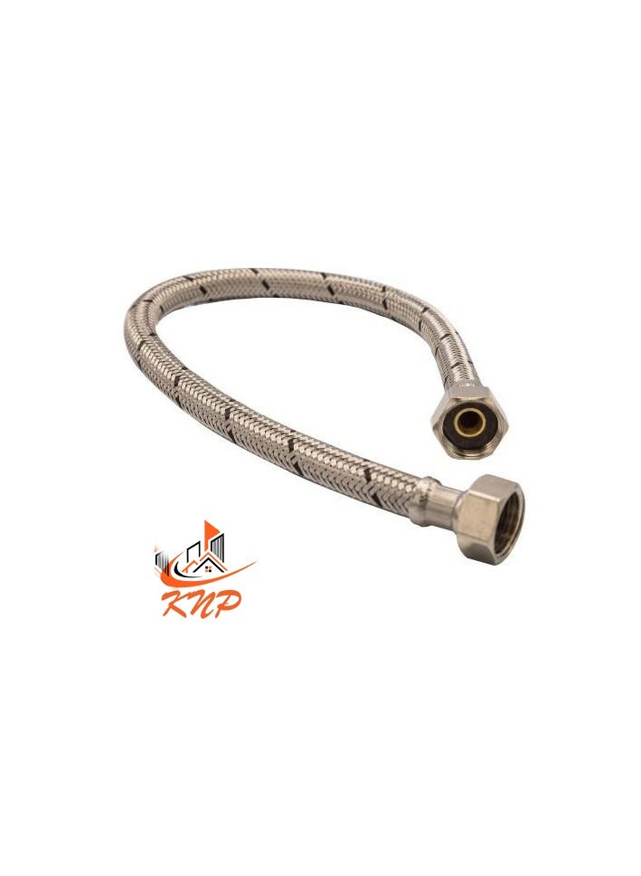 KNP Water Heater Female Flexible Pipe Hose 1/2 X 1/2 Inch - 60cm  - Image 1
