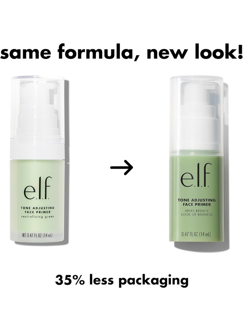 elf e.l.f. Studio Mineral Infused Face Primer – Tone Adjusting Green, Minimizes Redness, Smooth Base, 0.47 Fl Oz, Vegan & Cruelty-Free - Image 3