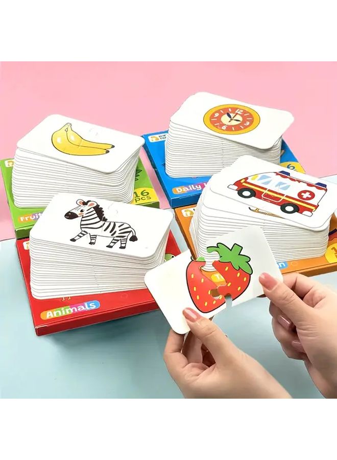 Daily Life Educational Jigsaw Puzzle Set For Kids Early Learning Cognitive Development - Image 2