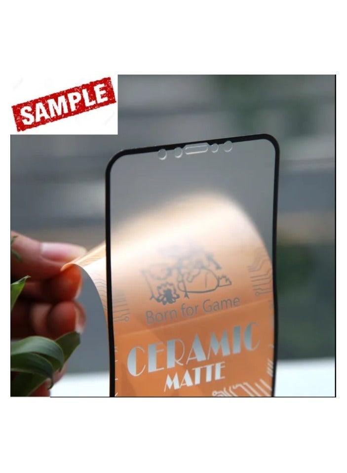 Ceramic Film For  Honor X9B Screen Protector Anti-Glare Anti-Fingerprint 3D Touch, Matte Finish Surface ceramic Nano film Honor X9B Ceramic Clear/Black - Image 3
