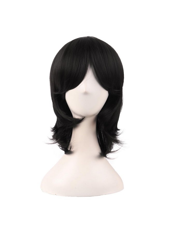 MapofBeauty 16 Inch/40 cm Short Side Bangs Synthetic Fiber Cosplay Layered Wig (Black) - pzsku/ZF6585183736ABC2046FFZ/45/_/1741329835/9f814b4d-c716-44ff-b66e-549c7240a2ed