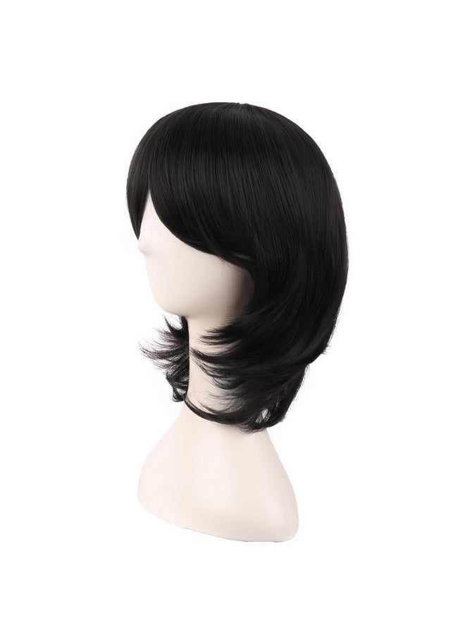 MapofBeauty 16 Inch/40 cm Short Side Bangs Synthetic Fiber Cosplay Layered Wig (Black) - pzsku/ZF6585183736ABC2046FFZ/45/_/1741329845/e7e99038-5d26-4328-bf5a-ec334cf17dd7