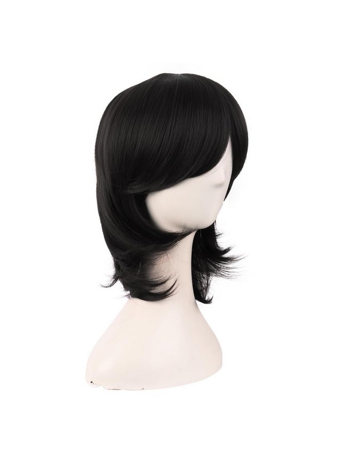 MapofBeauty 16 Inch/40 cm Short Side Bangs Synthetic Fiber Cosplay Layered Wig (Black) - pzsku/ZF6585183736ABC2046FFZ/45/_/1741329851/e022383e-7f4d-4e57-afad-82cfa42b2921