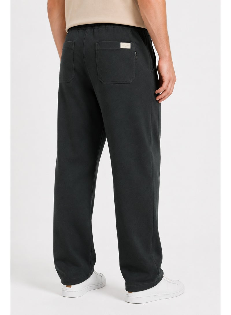 WHITE RABBIT Men’s Casual Wide Leg Jogger Pants – Adjustable Drawstring - Image 5