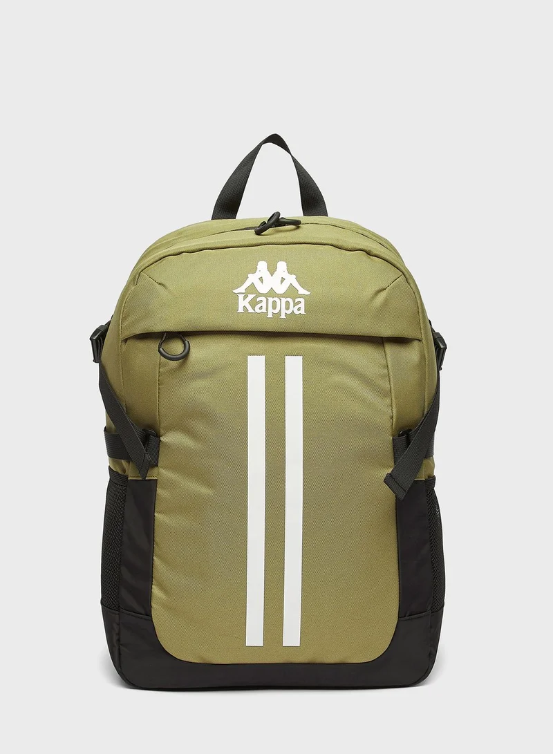 Kappa Logo Print Backpack