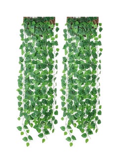 Generic 12-Piece Artificial Hanging Ivy Leaves multicolour 230cm  - Image 1
