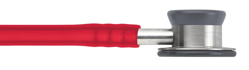 3M Littmann Classic II Infant Stethoscopes, 2114R, Stainless Steel Chestpiece, 28" Red Tube - Image 2