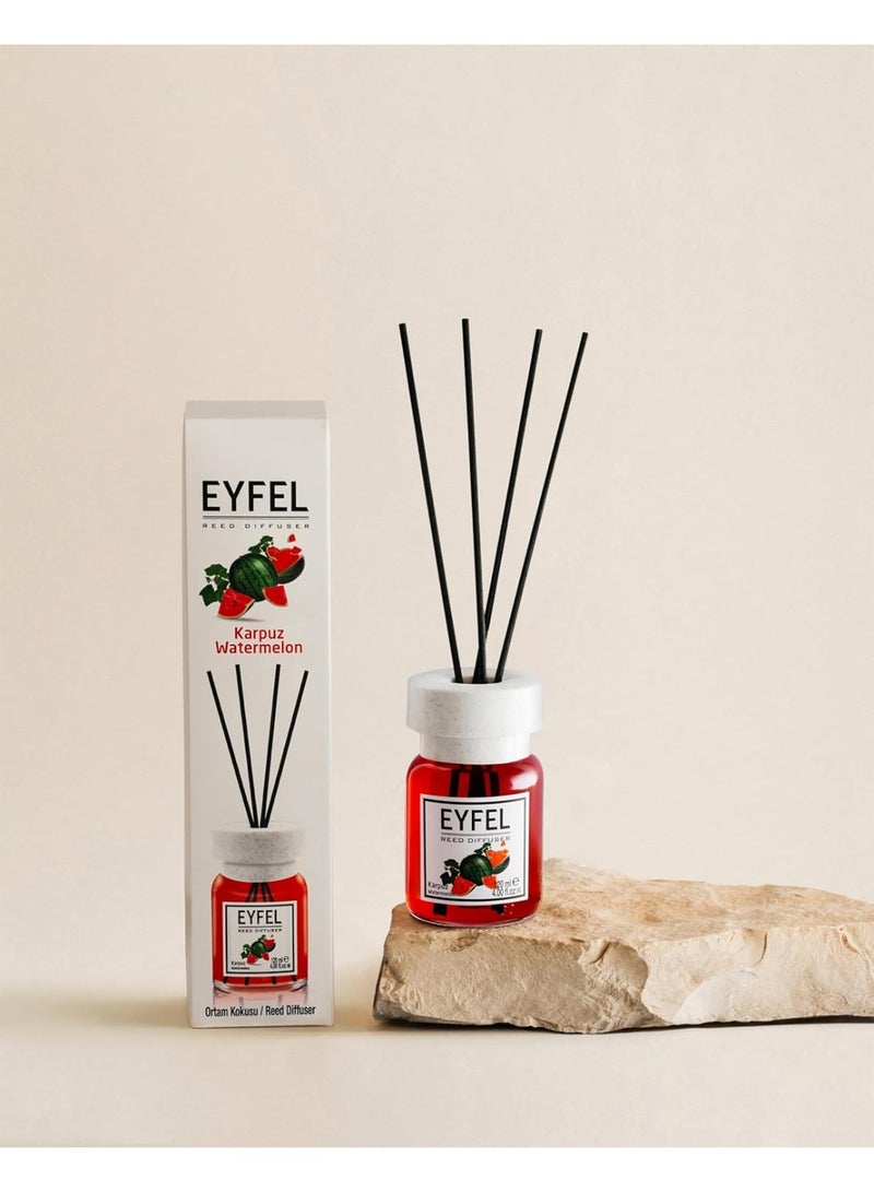 EYFEL EYFEL Watermelon Reed Diffuser, 120ml | Premium Eau de Parfum | Sweet & Juicy Scent for Home, Office & Living Room - Image 4