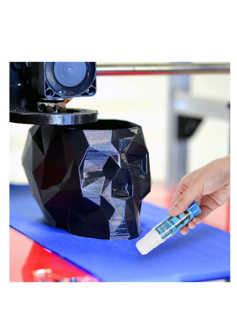 Generic - 3D Printer Glue Sticks PVP Solid Adhesive, Ideal for First Layer Adhesion, Washable & Non-Toxic, Minimizes Warping, Compatible with PLA, ABS, PETG - Pack of 6 for Easy Model Removal. - Image 1