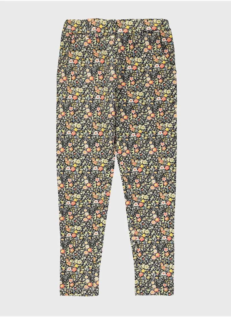 NAME IT Kids Floral Leggings