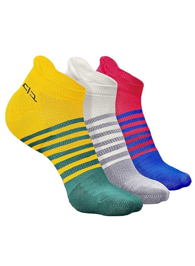 هيليوم جوارب الكاحل من الخيزران من هيليوم للرجال | خالية من الروائح وقابلة للتنفس | قاعدة مبطنة ومضادة للبكتيريا | أكثر نعومة 3 مرات من الجوارب العادية - Image 1