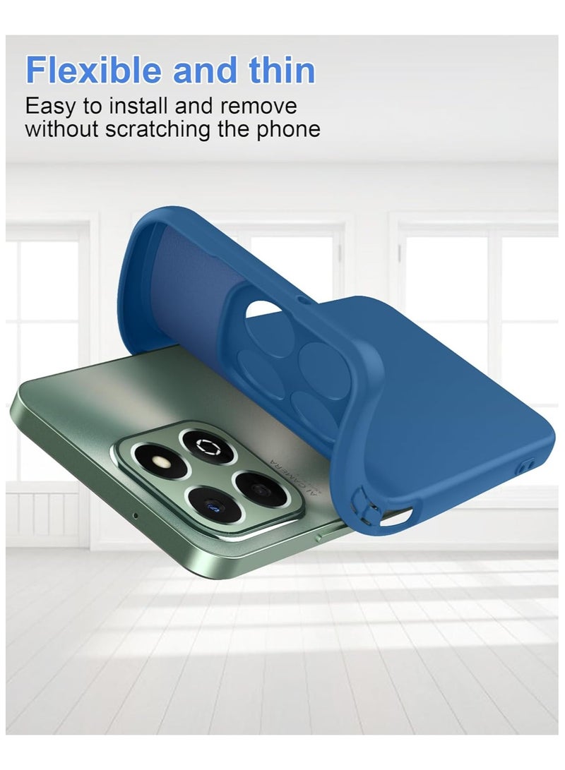 جراب لهاتف Honor X7d، جراب سيليكون ناعم، غطاء واقٍ خفيف الوزن، لمسة نهائية ناعمة، واقي للكاميرا، ممتص للصدمات، جراب أنيق متوافق مع Honor X7d - Image 4