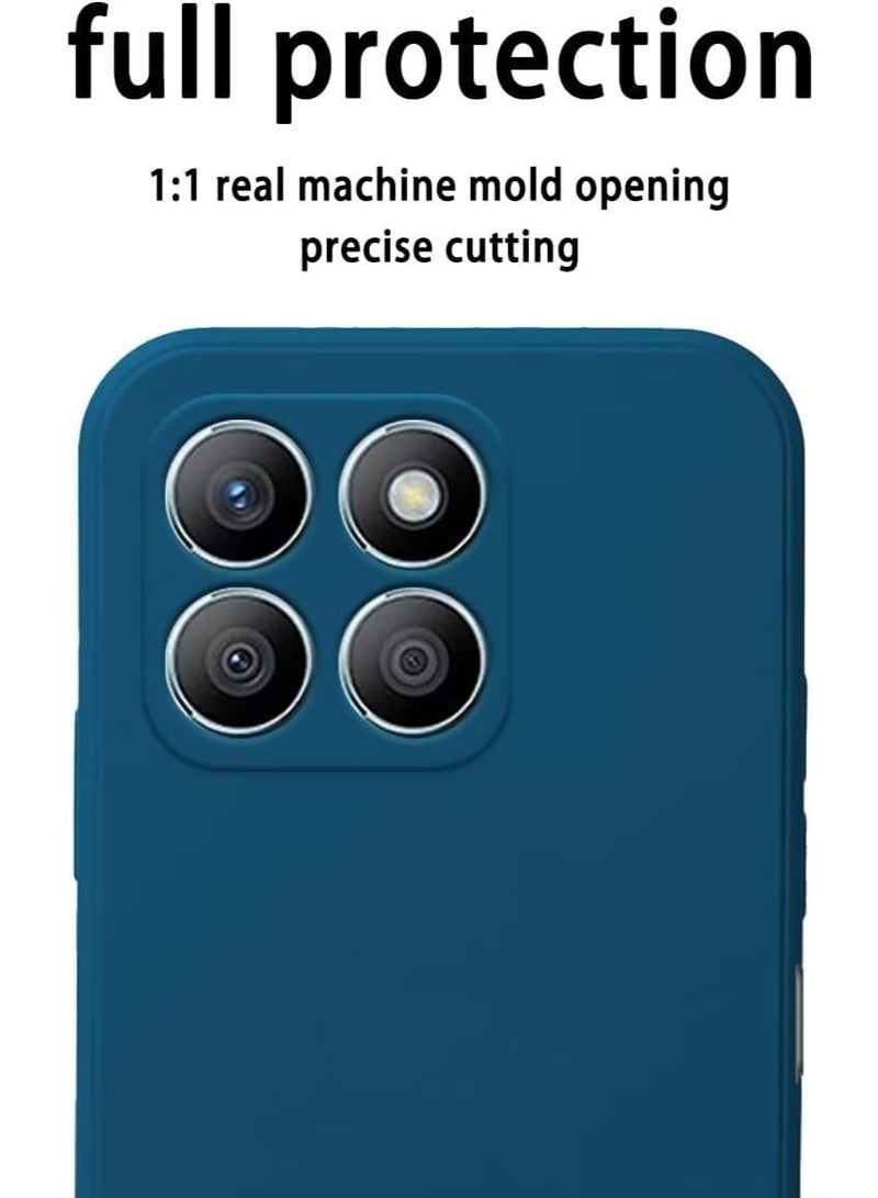 جراب لهاتف Honor X7d، جراب سيليكون ناعم، غطاء واقٍ خفيف الوزن، لمسة نهائية ناعمة، واقي للكاميرا، ممتص للصدمات، جراب أنيق متوافق مع Honor X7d - Image 3