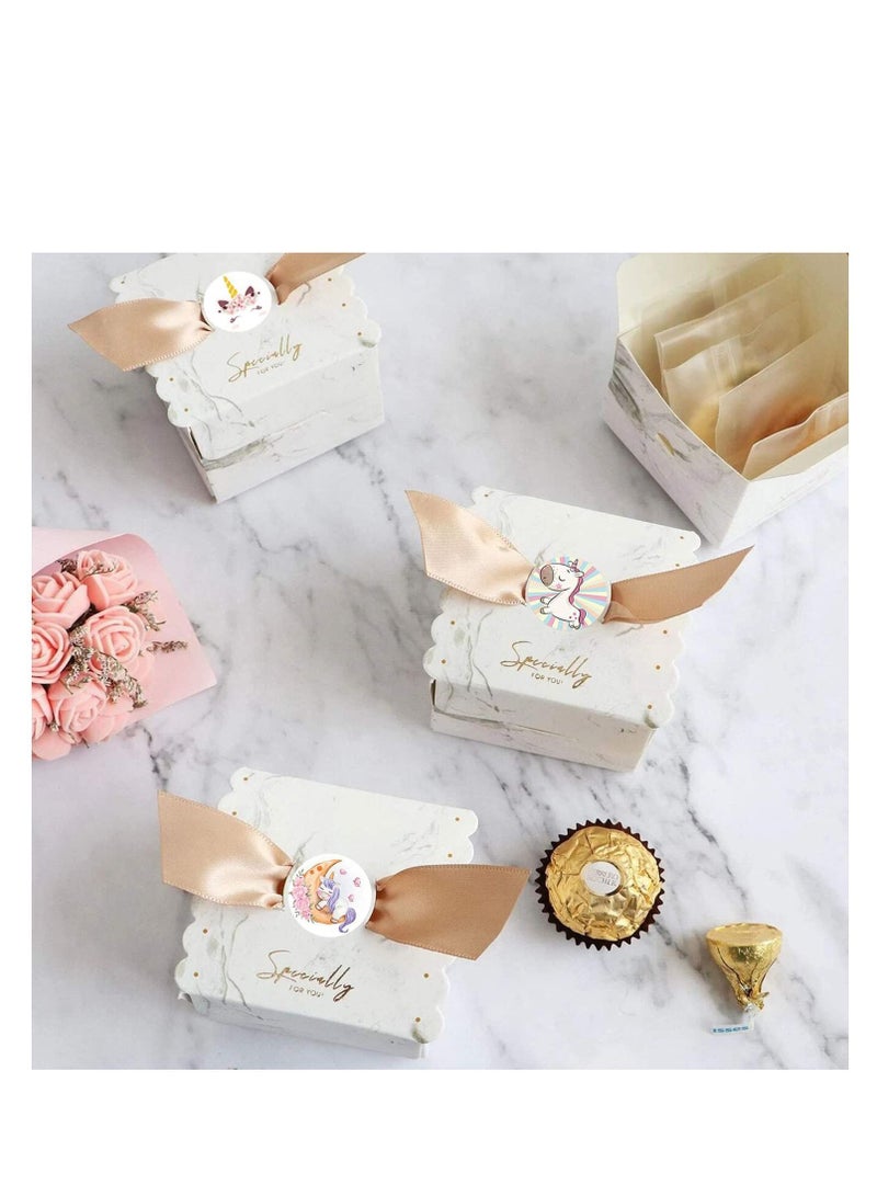 SYOSI 1000 Pieces Unicorn Stickers for Kids, Cute Label DIY Stickers, Self Adhesive Decoration School Birthday Party Gift Bag Decorations and Crafts - Image 5