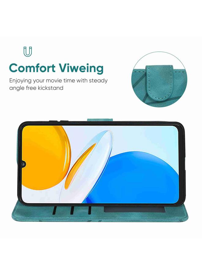 اس-توب جراب هاتف Honor X7 من الجلد بخطوط هندسية - Image 4