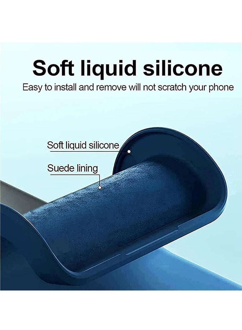 BORTONY Xiaomi Redmi Note 13 5G Case Cover Liquid Gel Rubber Shock Protective Case Hard Shell Shockproof Protective with Camera Protection Cover for Xiaomi Redmi Note 13 5G - Image 4