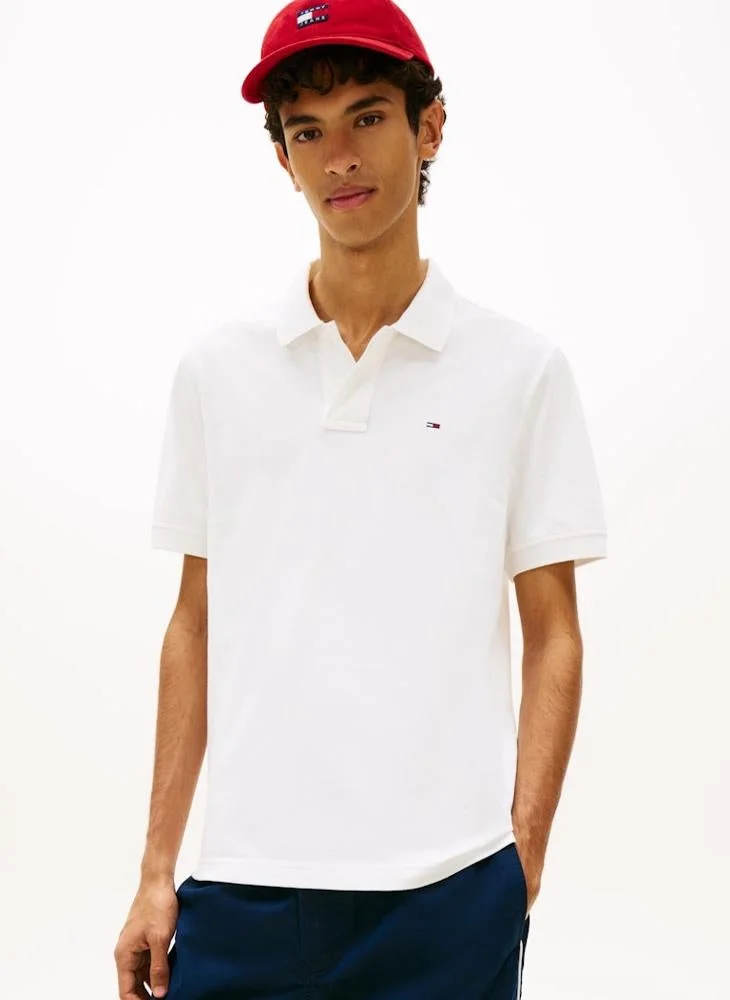Hilfiger Flag Regular Fit Pique Polo Shirt