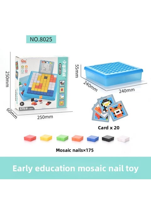 Children's Educational Toys Early Education Mosaic Puzzle/screw Puzzle/thinking Logic Puzzle Toys-Color:Thinking Logic Puzzle (Chinese Version)