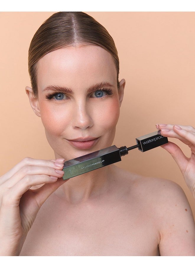 Studiomakeup Waterproof Mascara Hydrating & Gentle Mascara For Sensitive Eyes Long Lasting Lash Mascara Smudge Proof Mascara For Luxurious Lashes Black Mascara Waterproof & Fade Proof (0.24Oz)  - Image 4