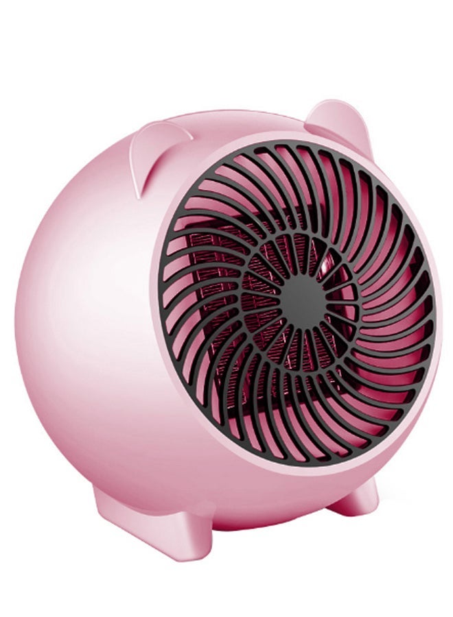 نيبمينينت 2-In-1 Portable Room Heater Fan 250W 250.0 W H23015P-EU Black/Pink - Image 2
