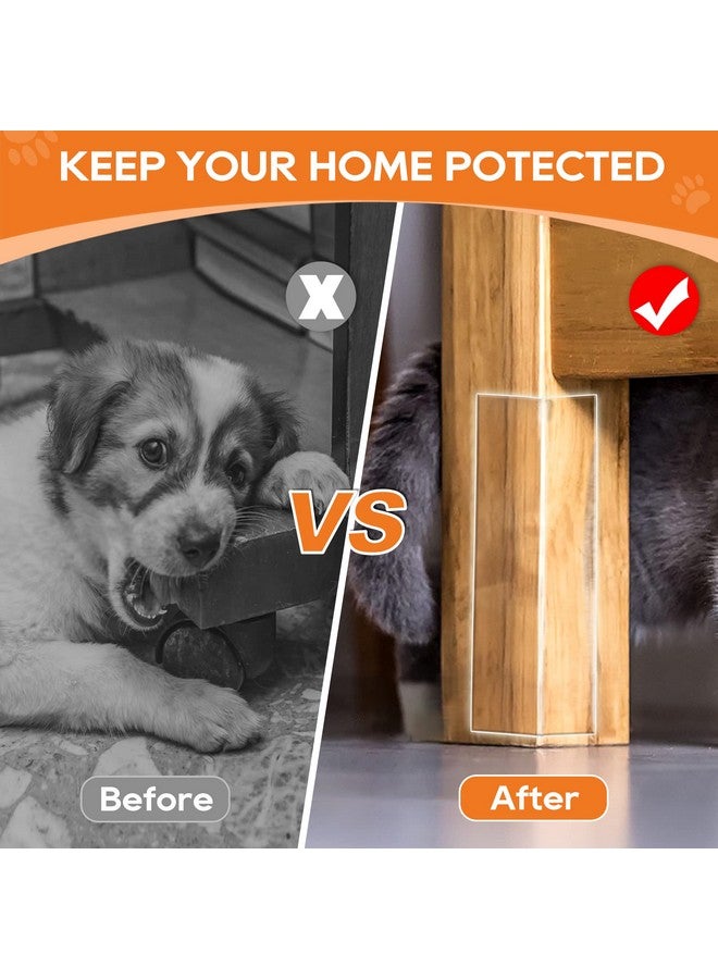 Loiion Door Protector From Dog Scratching, Window Sill Protector, Clear Sided Shield Protection Barrier Anti Cat, Dog Scratching, Slobbering, And Clawing Furniture, Glass, Car Door, Couch 4In X 3.3Ft - Image 2