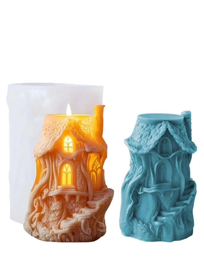 قالب سيليكون لصنع الشموع، قوالب شموع عيد الميلاد، قوالب شموع، مناسب لصنع الشموع يدويًا، وتزيين المنزل يدويًا، وهدايا الأعياد، ومشاريع الفنون والحرف اليدوية - Image 1