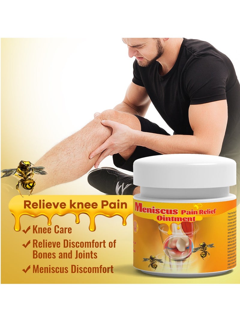 Sumifun - Bee Venom Pain Relief Cream, Fast Absorbing Arthritis Joint Knee Analgesic Ointment, Smooth Gentle Meniscus Treatment Cream, Arthritis Knee Joint Muscle Ache Medical Plaster For Pain Relief - Image 1