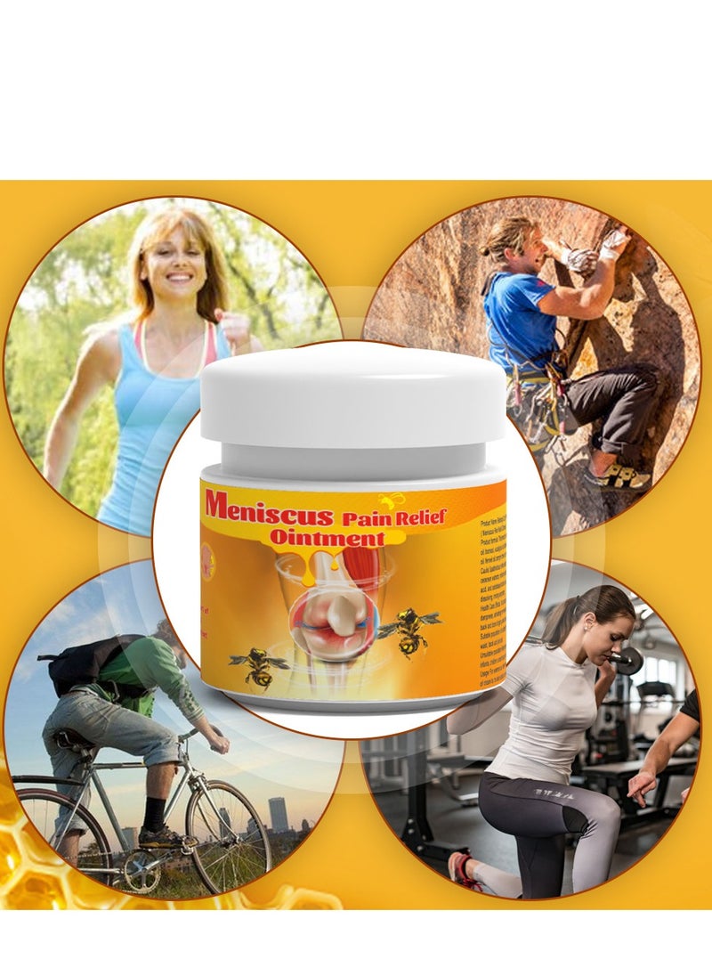 Sumifun - Bee Venom Pain Relief Cream, Fast Absorbing Arthritis Joint Knee Analgesic Ointment, Smooth Gentle Meniscus Treatment Cream, Arthritis Knee Joint Muscle Ache Medical Plaster For Pain Relief - Image 1