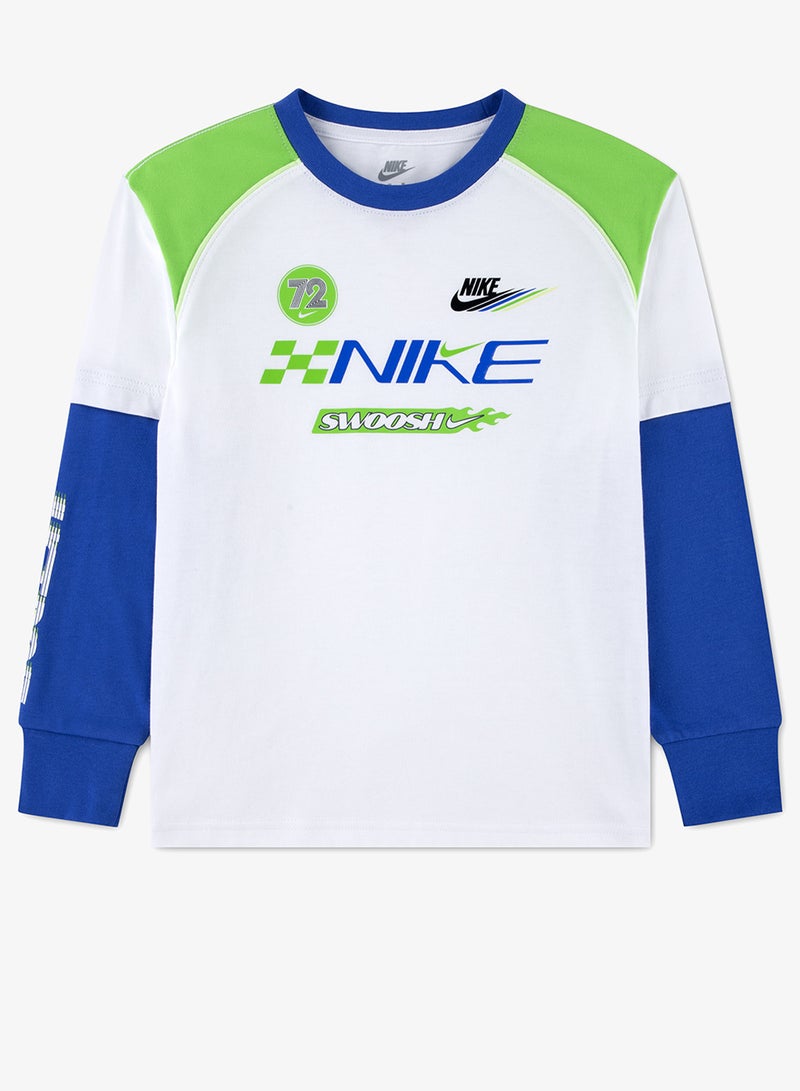 Nike Kids Nsw Victory Lap Twofer T-Shirt - Image 1