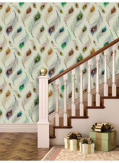 Paper Plane Design Selfadhesive Wallpaper For Wall Décor Water Proof ((10 Sq Ft) 16 Inch X 90 Inch X 1 Roll)  - Image 3