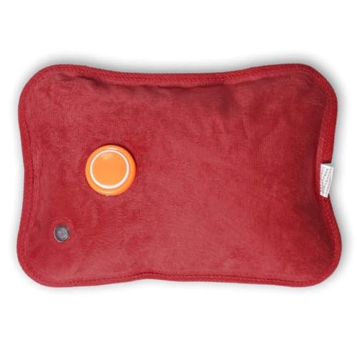 Gadgetglam Hot Water Bag Heating Bag Gel For Heat Pad Electric For Electric Heating Pad For Back Pain Men & Women With Charging Cord (Multicolor Velvet) - Image 3