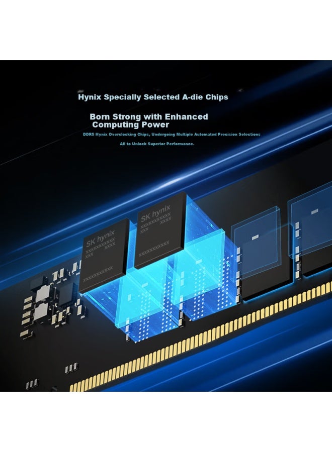 Biwin 16gb Ddr5 6000mhz Desktop Memory Module Timewalker Dw100 Rgb Led White Ai Pc Accessories - Image 3