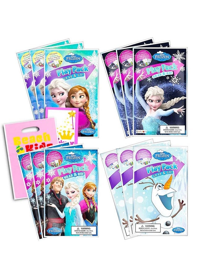 Bendon Bundle Of 12 Disney Frozen Grab & Go Play Packs - Image 1