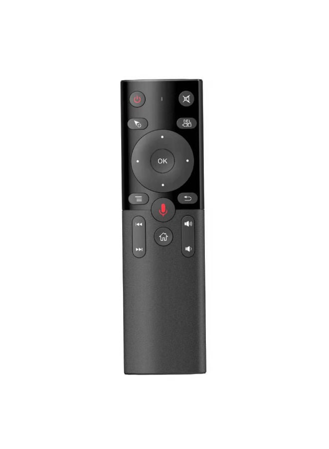 NIBEMINENT Wireless Voice Remote Control With IR Learning Microphone Gyroscope Black - Image 2