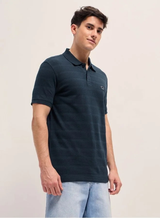 THE BEAR HOUSE Men's Polo Shirt for Casual & Semi-Formal Wear | Classic Collar Neck T-Shirt | Comfortable, Stylish & Versatile for Office, Travel, Outings & Everyday Use
