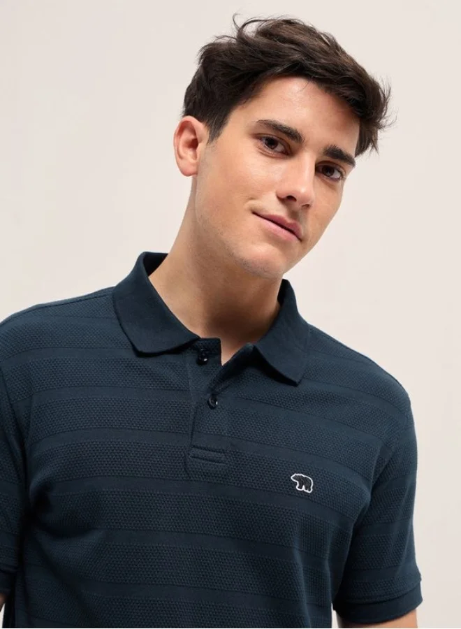 THE BEAR HOUSE Men's Polo Shirt for Casual & Semi-Formal Wear | Classic Collar Neck T-Shirt | Comfortable, Stylish & Versatile for Office, Travel, Outings & Everyday Use