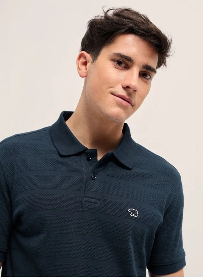 THE BEAR HOUSE  Men's Polo Shirt for Casual & Semi-Formal Wear | Classic Collar Neck T-Shirt | Comfortable, Stylish & Versatile for Office, Travel, Outings & Everyday Use for Men | Best Price UAE