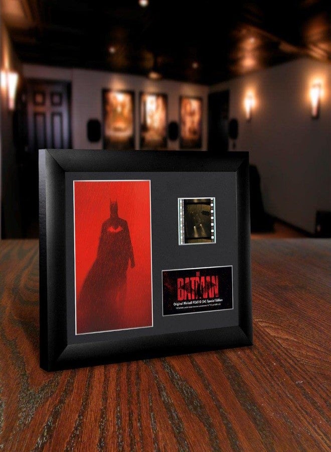 Trend Setters DC Comics - The Batman - Walking in Rain - FilmCells 7” x 5” MiniCell Desktop Presentation - Featuring 35 mm Film Clip with Easel Stand - Officially Licensed Movie Collectible - Image 2