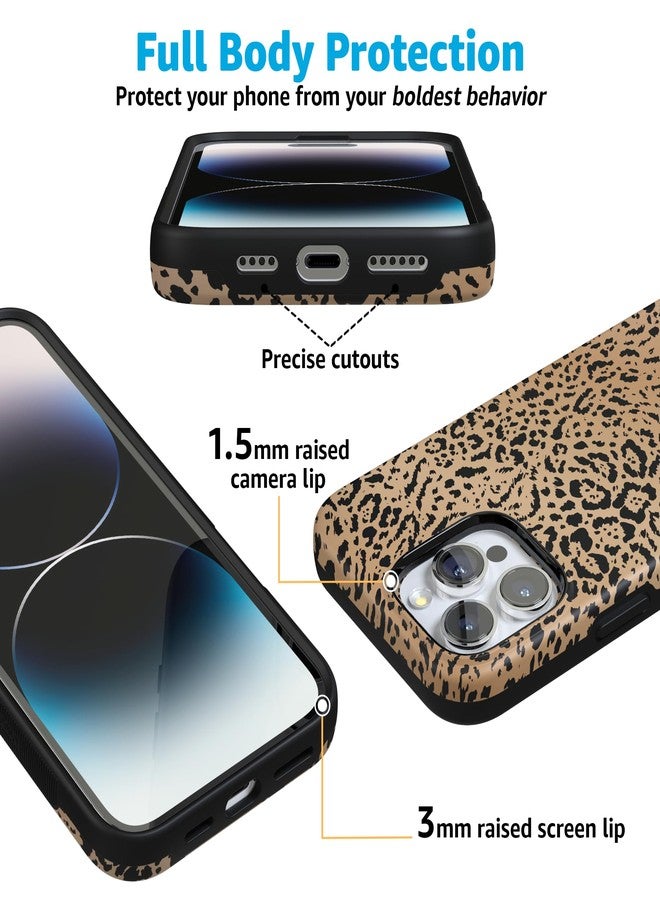 Casely iPhone 16 Pro Max Case | Born to Be Wild | Jaguar Print Case | Compatible with MagSafe | Bold Protective Case Design - Image 2