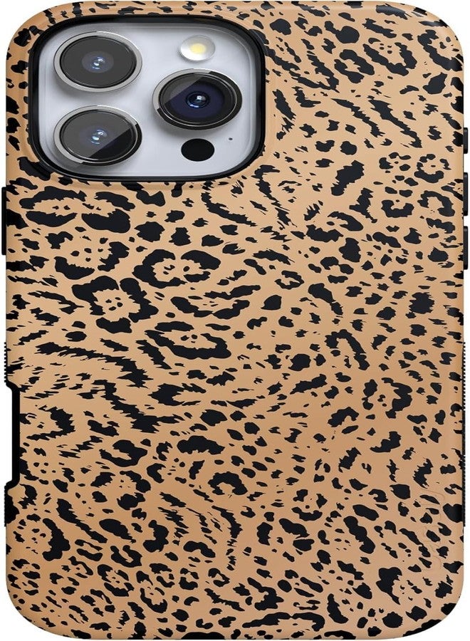 Casely iPhone 16 Pro Max Case | Born to Be Wild | Jaguar Print Case | Compatible with MagSafe | Bold Protective Case Design - Image 1