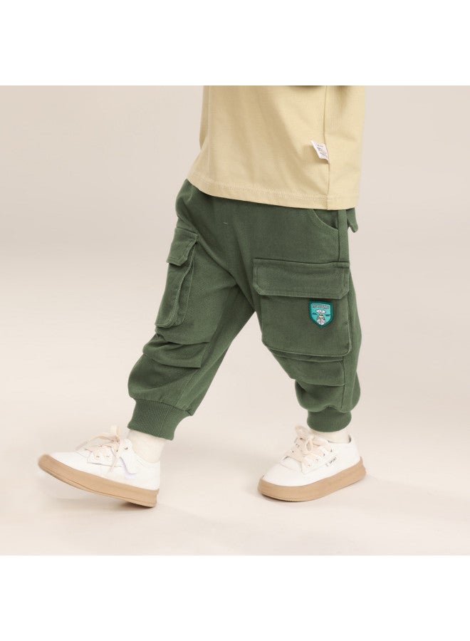 Boys And Girls Pants Autumn Children's Mosquito-proof Pants Baby Big Kids Clothing Outdoor Thin Style - Image 2
