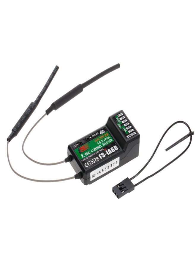 Flysky FS-i6X 2.4GHz 10CH AFHDS 2A RC Transmitter with FS-iA6B Receiver for RC Drone Airplane Helicopter - Image 3