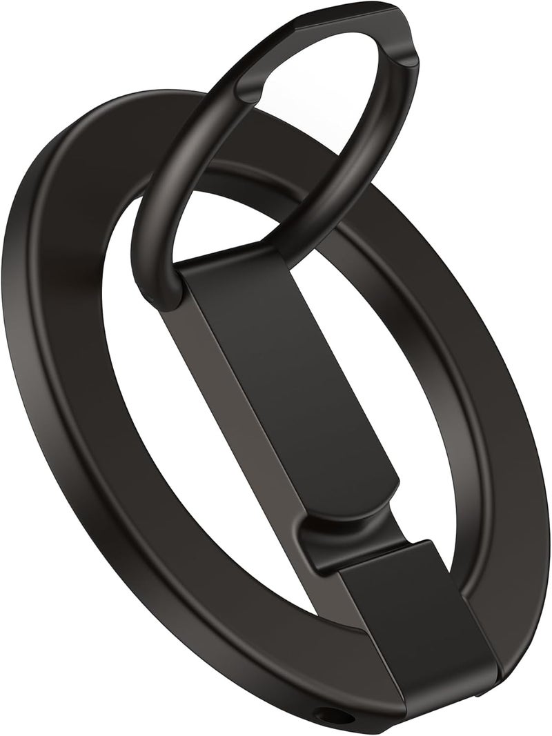 AILKIN iPhone 17 Pro Max Case Magnetic Phone Ring Holder for Hand, MagSafe Cell Phone Ring Holder Grip, Mag Safe Phone Ring Finger Holder for iPhone 17/16/15/14/13/12 Series, MagSafe Kickstand-Grey - Image 1