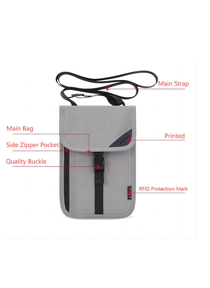 Generic Anti-RFID Travel Waist Bag, Anti-Theft, Waterproof, Durable  - Image 2