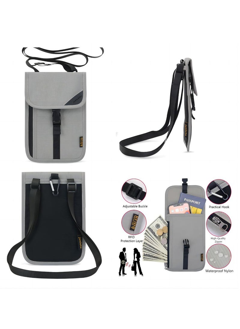 Generic Anti-RFID Travel Waist Bag, Anti-Theft, Waterproof, Durable  - Image 1