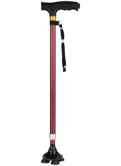 ATM Lightweight Walking Forearm Foldable and Adjustable Crutch For Elderly With LED light  - Image 1