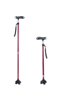 ATM Lightweight Walking Forearm Foldable and Adjustable Crutch For Elderly With LED light  - Image 2